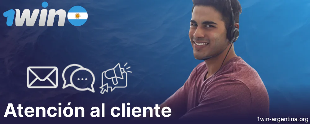 Servicios de atención al cliente de 1win para jugadores de Argentina