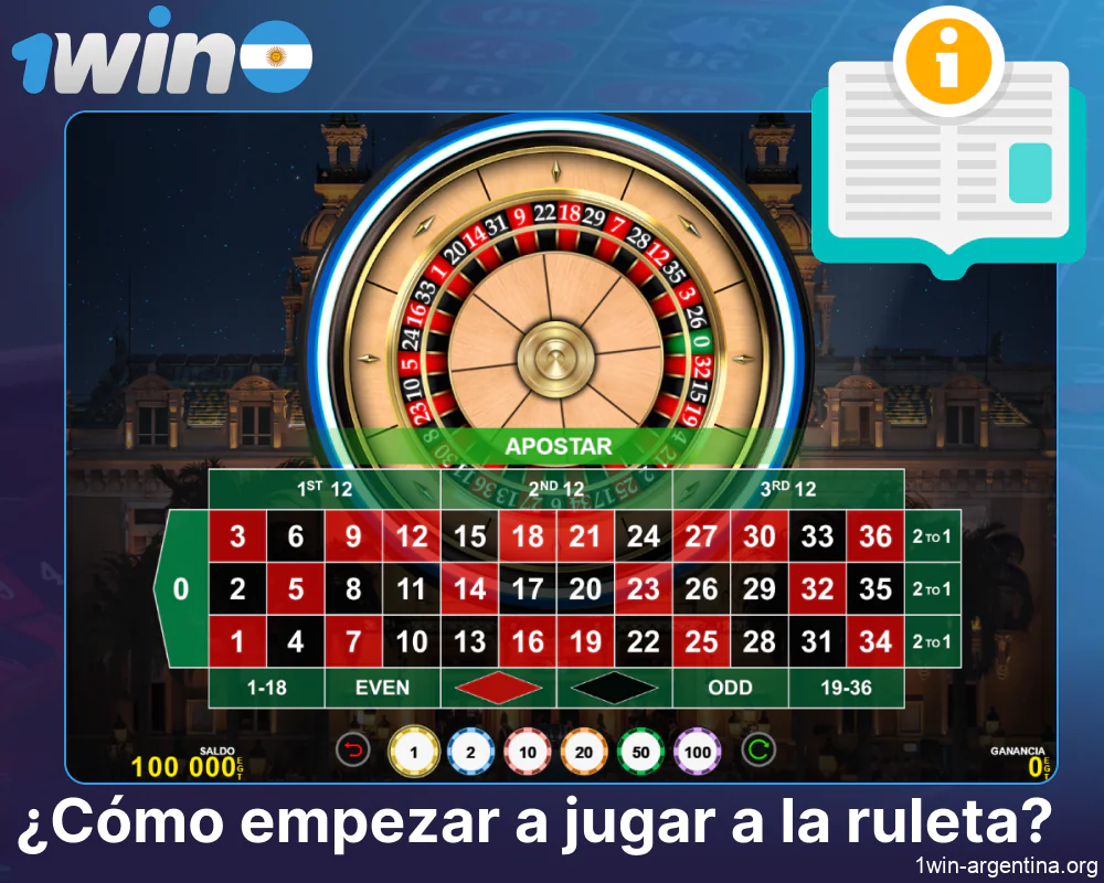 Instrucciones para jugar al Ruleta en 1win para jugadores de Argentina