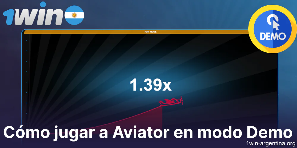 Instrucciones para jugar a Aviator en 1win en el modo demo