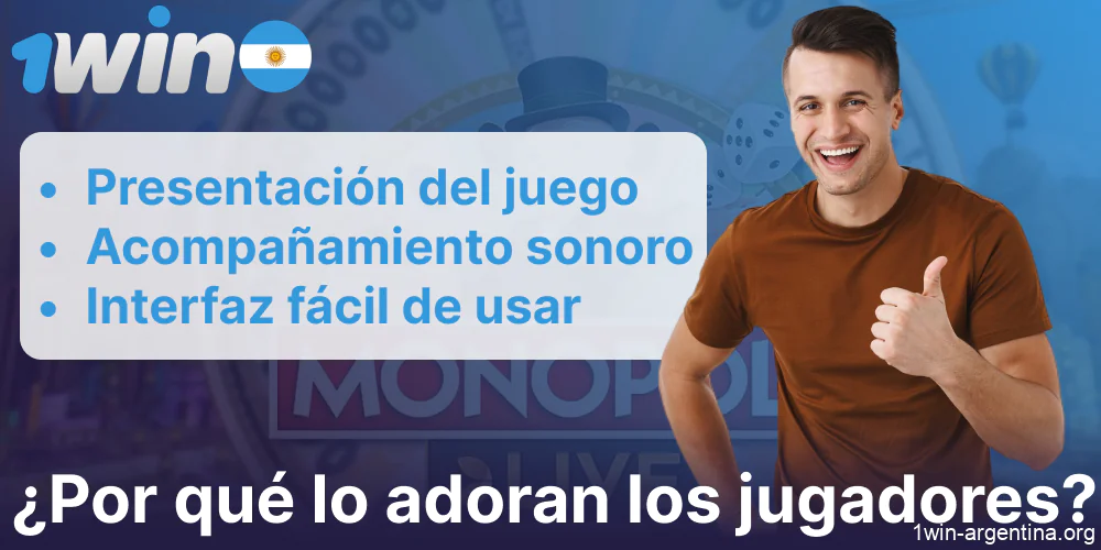 Por qué los jugadores argentinos adoran el juego 1win Live Monopoly