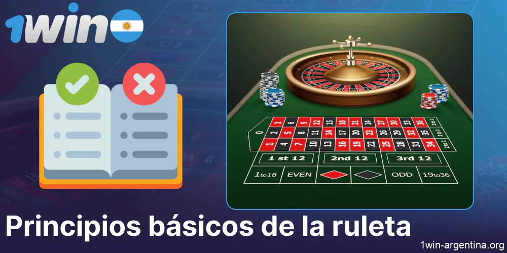 Los principios fundamentales sobre los que funcionan los juegos de ruleta 1win en Argentina