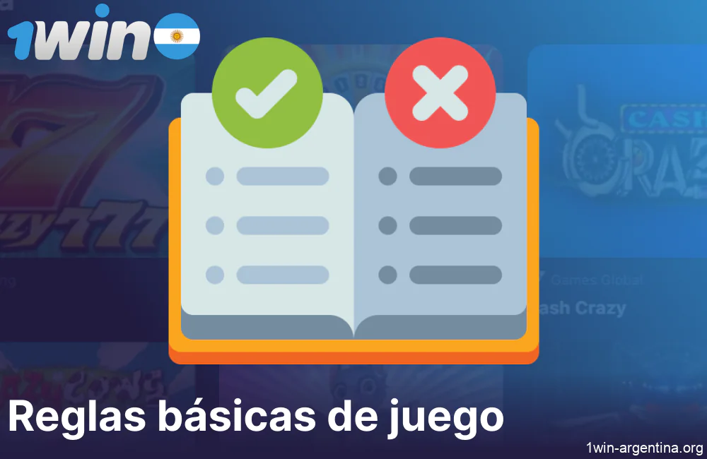 Reglas del juego 1win Crazy Time para jugadores de Argentina