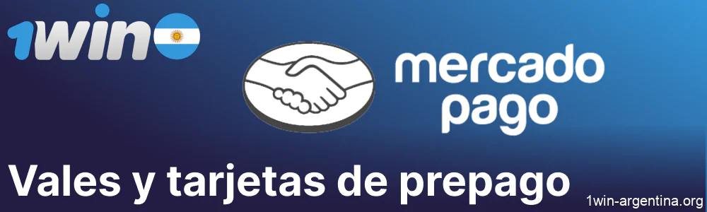 Pagos 1win con vales y tarjetas de prepago en Argentina