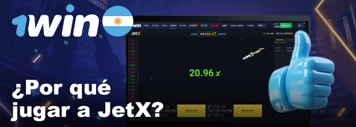 Razones para elegir JetX